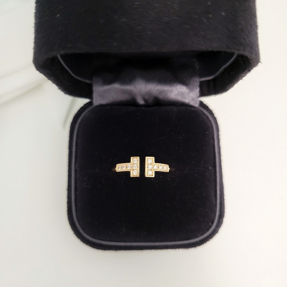 TIFFANY T Diamond wire ring (5.5) - Picture 4 of 12